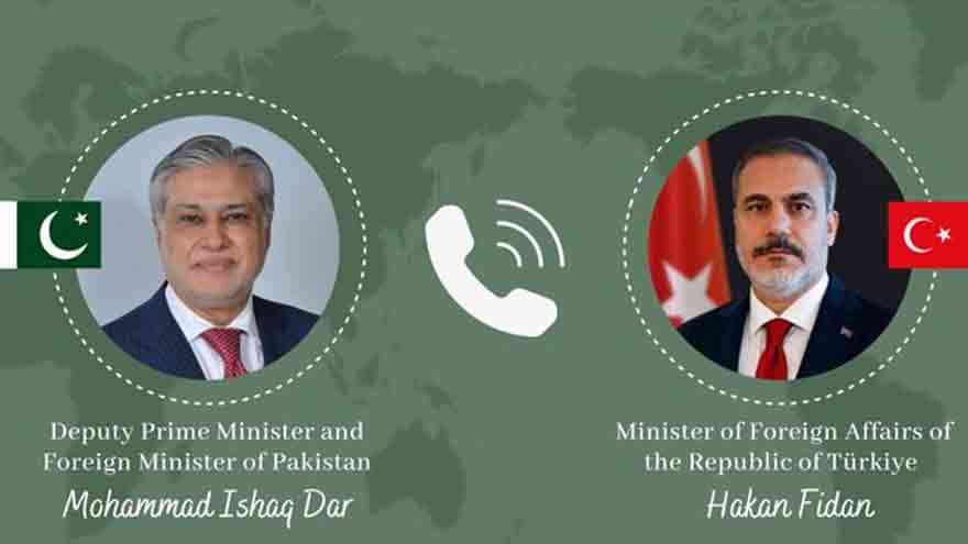 Dar discusses regional developments with Turkish, Saudi FMs