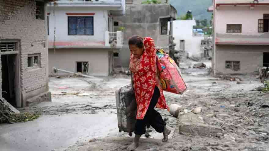 Number of missing in Nepal, China floods soars past 2,400