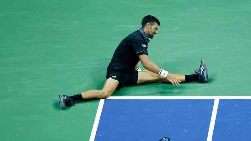 Ailing Djokovic stunned in US Open first round by Navone