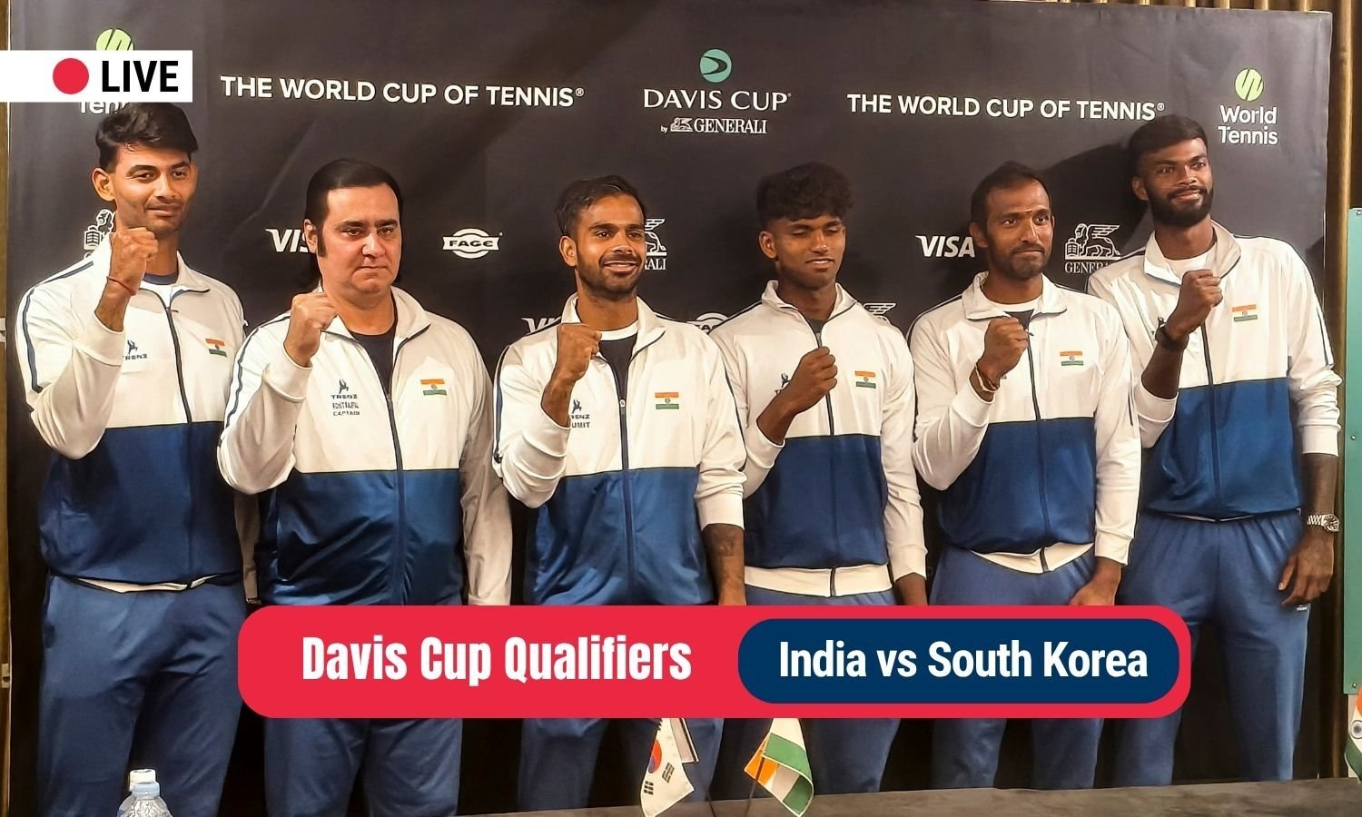 Davis Cup qualifiers LIVE: India vs South Korea – Updates, Results, Blog