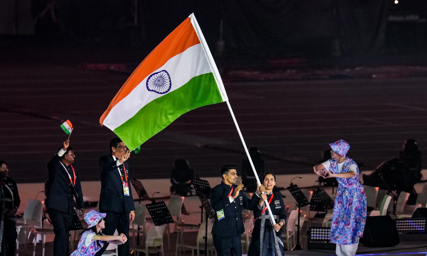 Asian Games 2026: Manu Bhaker wore borrowed kit at opening ceremony