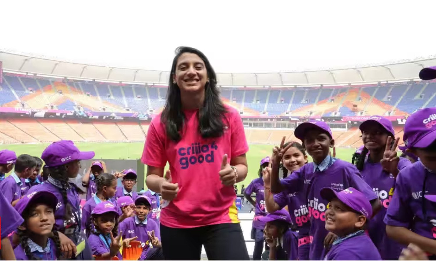 Smriti Mandhana joins UNICEF India as celebrity advocate