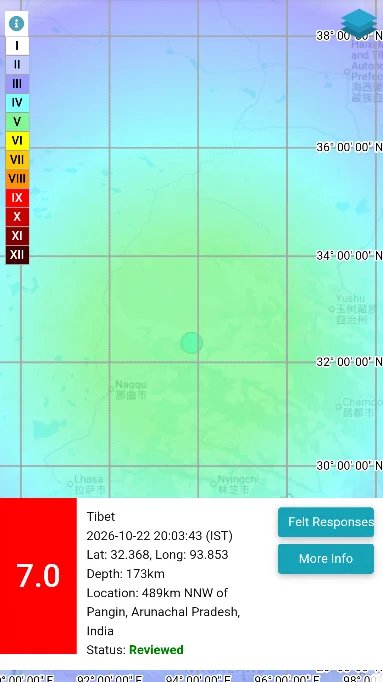 National Center for Seismology (@NCS_Earthquake) on X